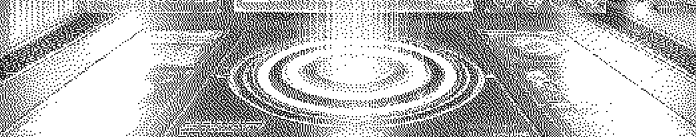 image of DJ disc table, flashing